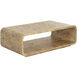Rowena 58.75 X 30 inch Natural Coffee Table